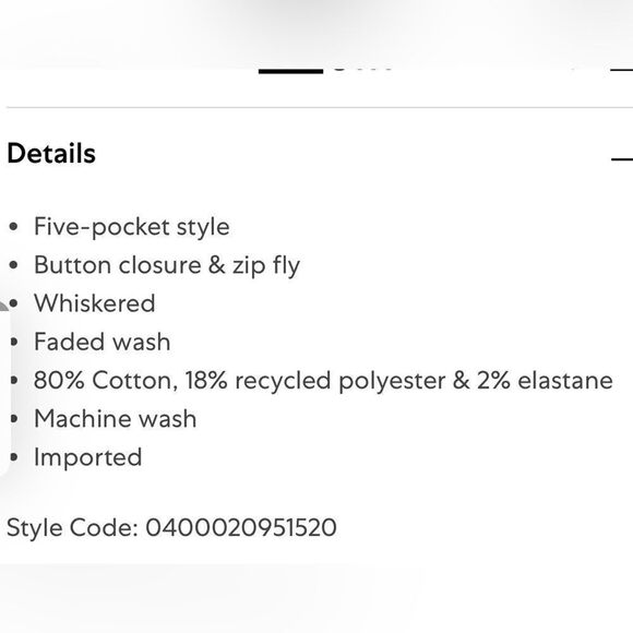 Joe's skinny high waist stretch jeans laundered but unworn size 29 fits 6 to 8 - Picture 4 of 13